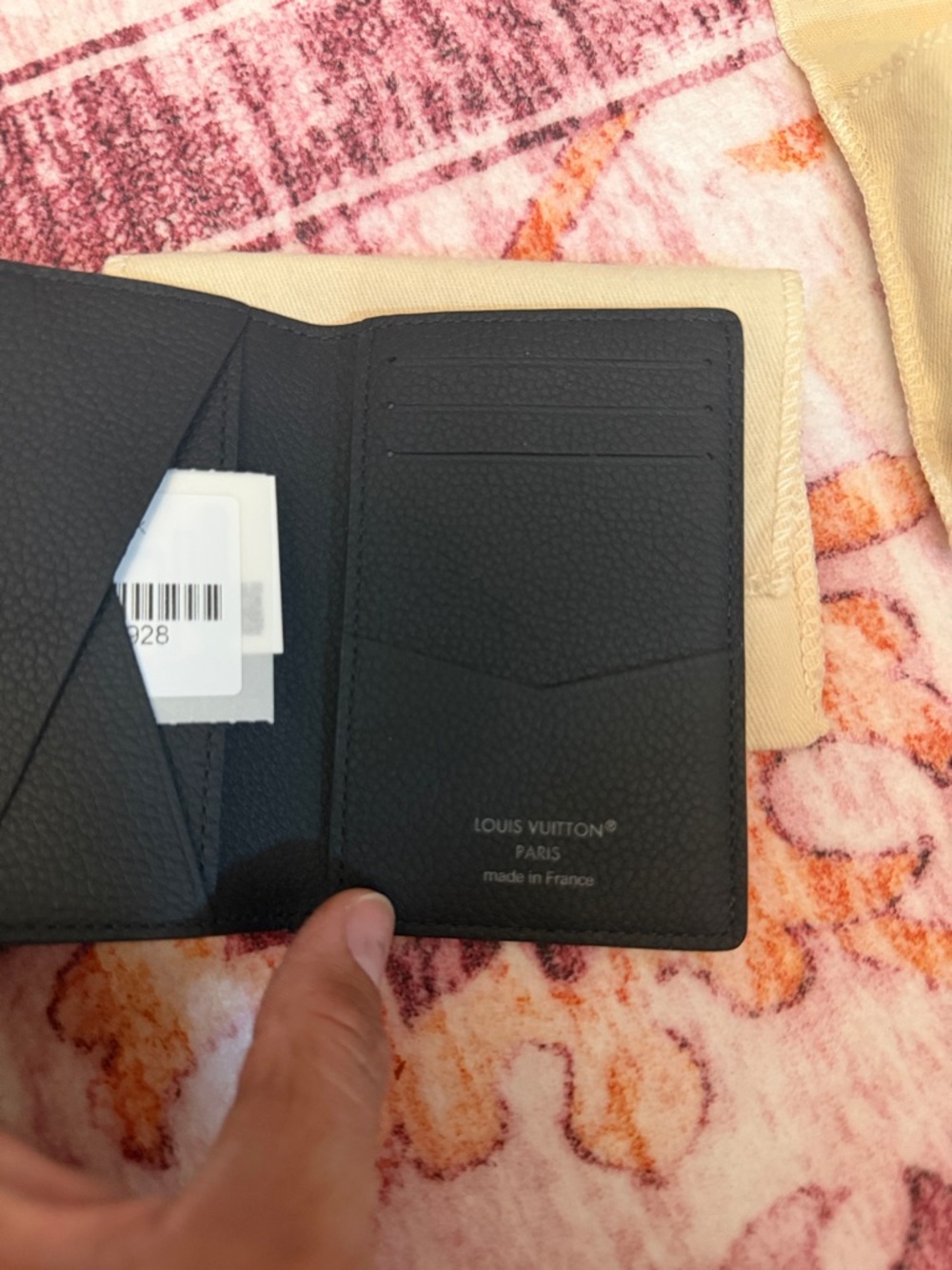 Louis Vuitton Damoflage pocket organizer - Black and Grey - Picture 6 of 8